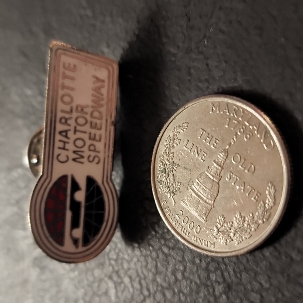 Charlotte motor speedway pin